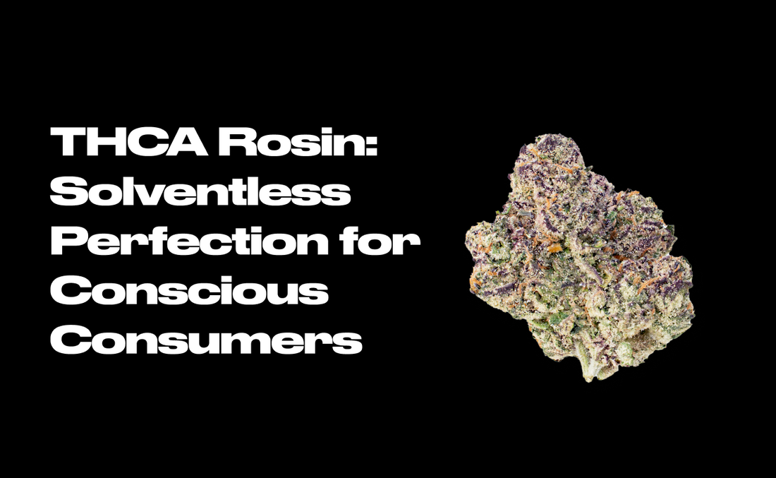 THCA Rosin: Solventless Perfection for Conscious Consumers