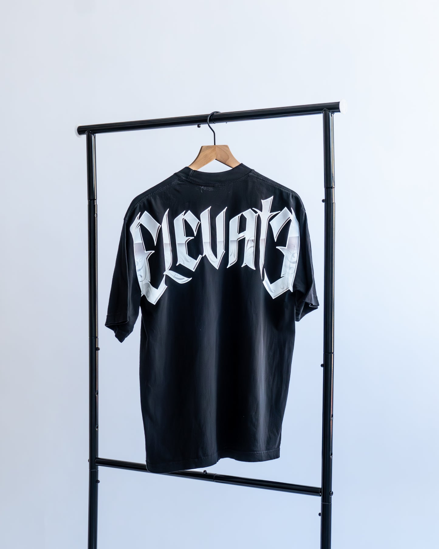 Black Founder's Tee - White Logo