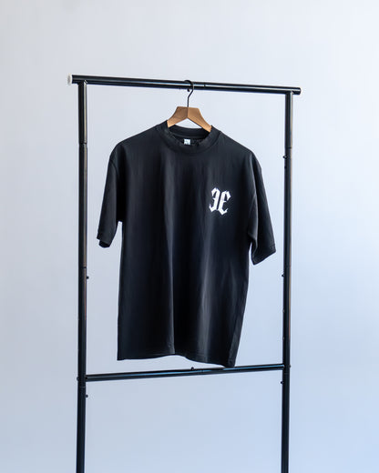 Black Founder's Tee - White Logo