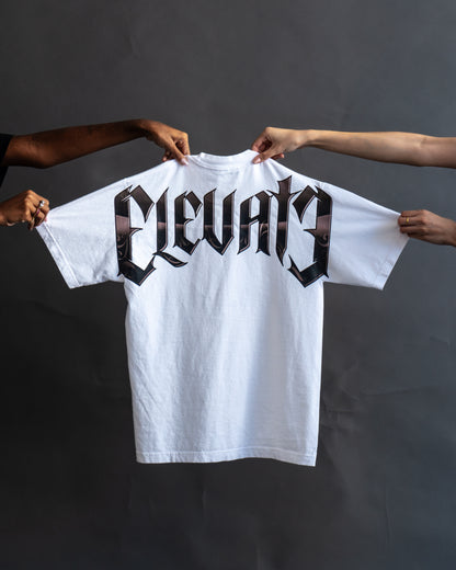 Black Founder's Tee - White Logo
